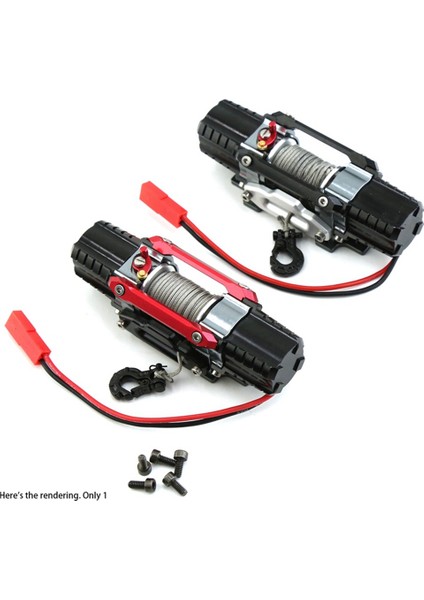 Çift Motorlu Metal Simüle Vinç 1/8 1/10 Rc Paletli Araba Eksenel SCX10 Trx4 D90 Km2 Yükseltme Parçaları, Siyah (Yurt Dışından) fiyatları