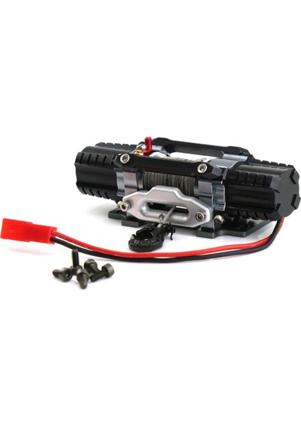 Çift Motorlu Metal Simüle Vinç 1/8 1/10 Rc Paletli Araba Eksenel SCX10 Trx4 D90 Km2 Yükseltme Parçaları, Siyah (Yurt Dışından) indirimleri