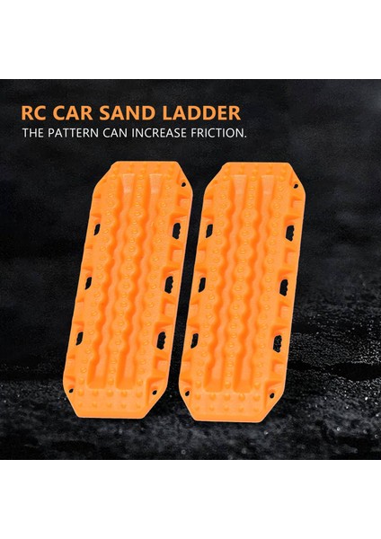 Plastik Kum Merdiveni Kurtarma Rampaları Kurulu Kaçış Kurulu 1/24 Rc Paletli Araba Eksenel SCX24 Dekorasyon Yükseltme Parçaları, 1 (Yurt Dışından) fiyatları