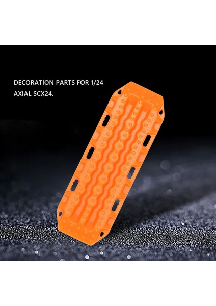 Plastik Kum Merdiveni Kurtarma Rampaları Kurulu Kaçış Kurulu 1/24 Rc Paletli Araba Eksenel SCX24 Dekorasyon Yükseltme Parçaları, 1 (Yurt Dışından) modelleri