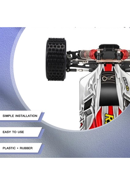 4pcs Lastikler A959-01 A959 A959-B A959-A 1/18 Rc Araba Parçaları (Yurt Dışından) modelleri