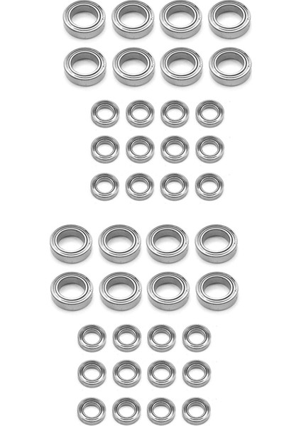 144001 144002 124016 Rc Araba Parçaları Için 40 Adet Rulman Seti (Yurt Dışından) fiyatları