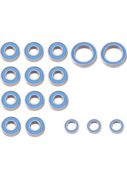 18 Adet Kauçuk Contalı Bilyalı Rulman Kiti Cc-01 CC01 1/10 Rc Araba Yükseltme Parçaları Aksesuarları (Yurt Dışından) fiyatları