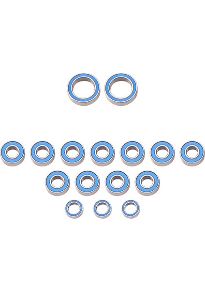 18 Adet Kauçuk Contalı Bilyalı Rulman Kiti Cc-01 CC01 1/10 Rc Araba Yükseltme Parçaları Aksesuarları (Yurt Dışından) modelleri