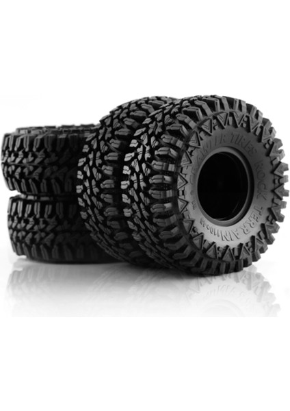 4pc 110MM 1.9ın Tekerlek Lastikleri 1:10 Rc Paletli Araba Eksenel SCX10 90046 (Yurt Dışından) fırsatları