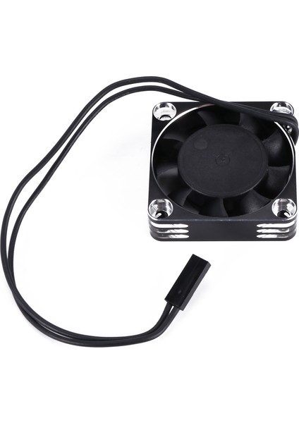 40MM Soğutma Fanı Döner 16000 Rpm 5-8.45V 1/10 1/8 1/12 Rc Araba Fırçasız Motor Rc Araba Aksesuarları, Gümüş (Yurt Dışından)