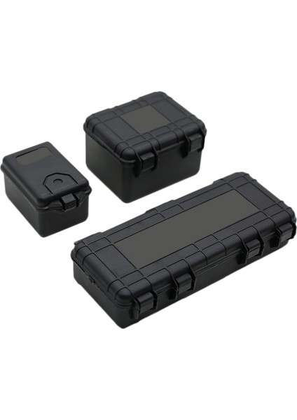 X4 Eksenel SCX10 90046 D90 1/10 Siyah Için 9 Adet Plastik Kutu (Yurt Dışından) modelleri