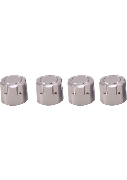 4pcs Alüminyum Merkezi Kilit Somunu Metal Tekerlek Kapakları Somunları, Gümüş (Yurt Dışından) indirimleri