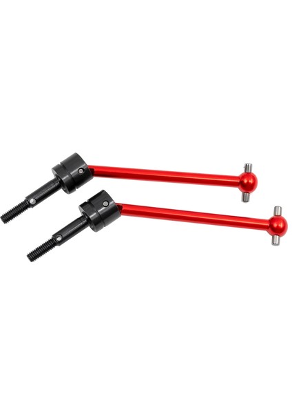 2 Adet Yedek TT02B TT-02B DT02 DT03 DF02 Metal Evrensel Tahrik Mili Cvd (64MM) Rc Araba Yükseltme Parçaları, Kırmızı (Yurt Dışından)