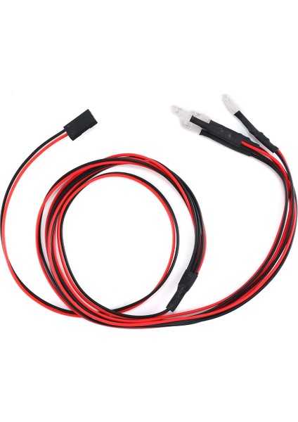 050 66T Fırçalı Motor ve 30A Esc ve 2 Beyaz 2 Kırmızı LED Işık Eksenel SCX24 1/18 1/24 1/28 1/32 Rc Araba Yükseltme Parçaları (Yurt Dışından) fırsatları