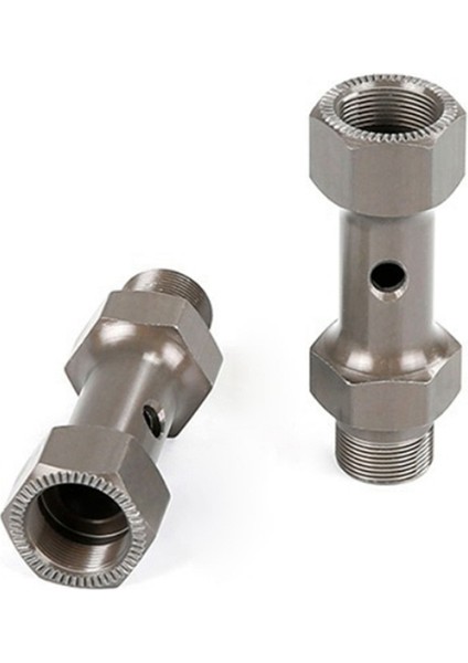 Cnc Metal Ön Tekerlek Çift Tekerlek Aks 1/5 Baha Rovan Km Baja 5b 5t 5sc Rc Araba Parçaları, Titanyum (Yurt Dışından) fiyatları