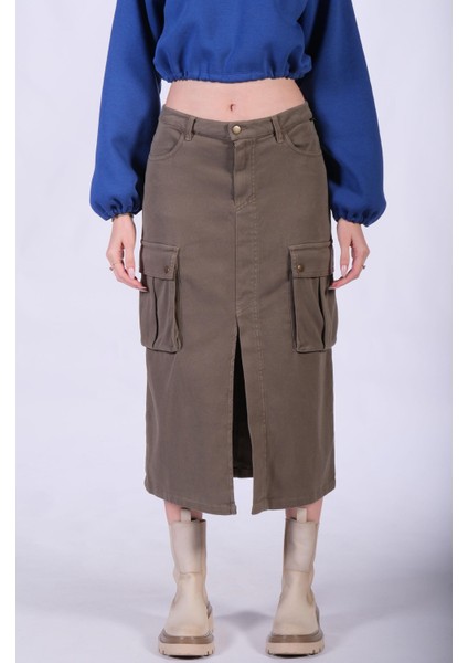 Formalup W Cargo Midi Skirt fiyatları