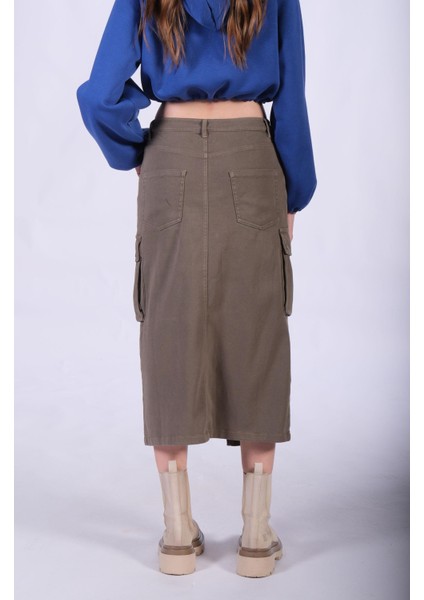 Formalup W Cargo Midi Skirt indirimleri