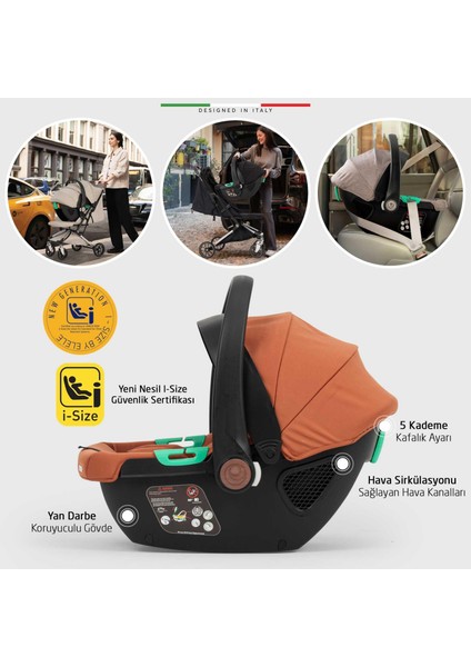 Vita Premium Kabin Tipi Travel Sistem Bebek Arabası Silver Kiremit fırsatları