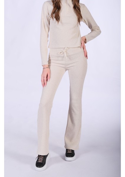 Regular Fit Kaşkorse Şık Flare Pantolon fiyatları
