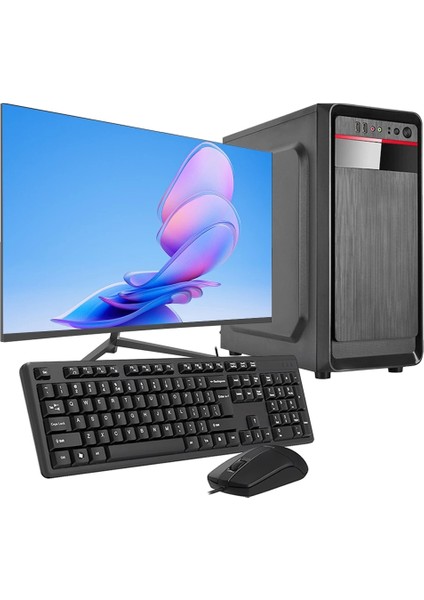 Intel I3 2n 8gb 120GB SSD 24" Monitörlü Ev ve Ofis Bilgisayarı