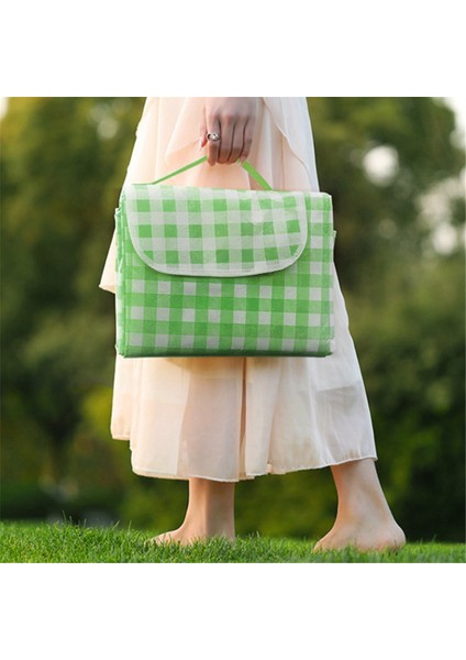 Piknik Battaniyeleri 80X80 Inç Ekstra Büyük Katlanabilir Kompakt Açık Hava Matı Ilkbahar Yaz Kamp, Park, Seyahat Çim (Yurt Dışından) fırsatları