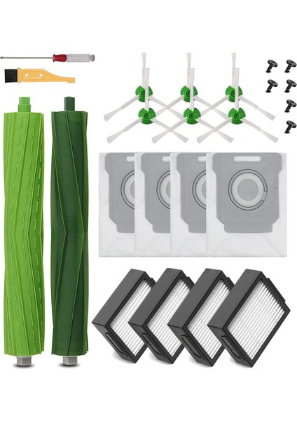 Irobot Roomba I7 I7+ I3 I3+ I4 I4+ I6 I6+ I8 I8+ J7 J7+/plus E5 E6 E7 Elektrikli Süpürge Aksesuarları Için Yedek Parçalar (Yurt Dışından)
