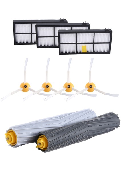 Irobot Roomba Parça Kiti Serisi 800 860 865 866 870 871 880 885 886 890 900 960 966 980 Için - Fırçalar ve Filtreler (Yurt Dışından)