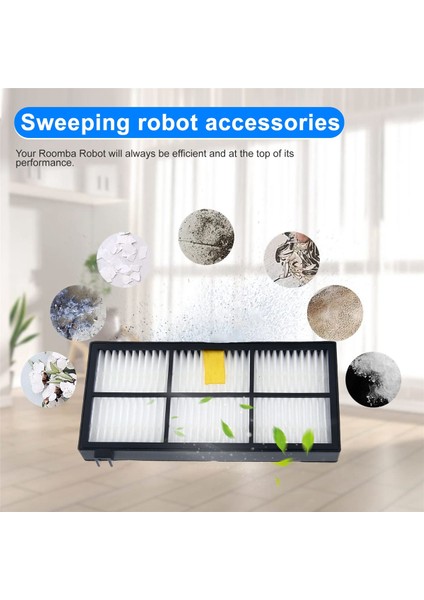 Irobot Roomba Parça Kiti Serisi 800 860 865 866 870 871 880 885 886 890 900 960 966 980 Için - Fırçalar ve Filtreler (Yurt Dışından)