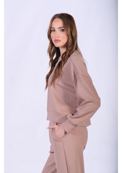 Cupro Oversize Sweatshirt