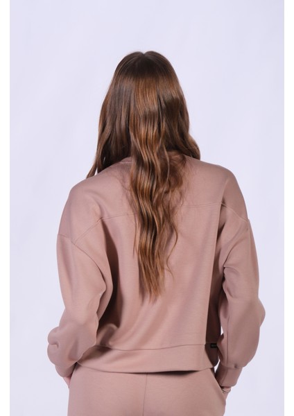 Cupro Oversize Sweatshirt