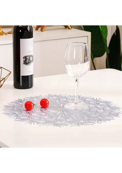 Pvc Bronzlaştırıcı Içi Boş Kaymaz Mutfak Yer Matı Bardak Altlığı Yalıtım Pedi Tabak Sehpa Matı Ev Otel Dekoru Gümüş (Yurt Dışından) modelleri