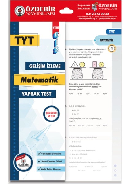TYT Matematik Gis Yaprak Test