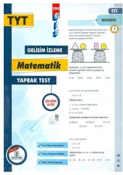 TYT Matematik Gis Yaprak Test