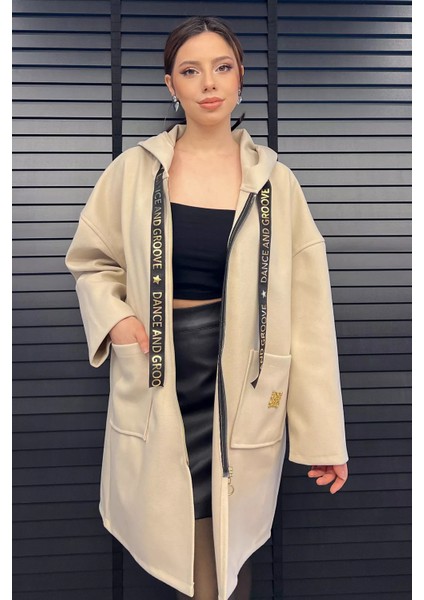 Kapüşonlu Fermuarlı Kadın Ceket fiyatları