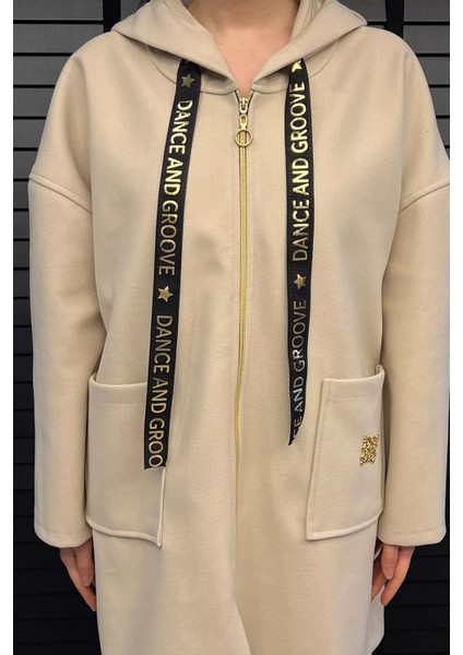 Kapüşonlu Fermuarlı Kadın Ceket modelleri