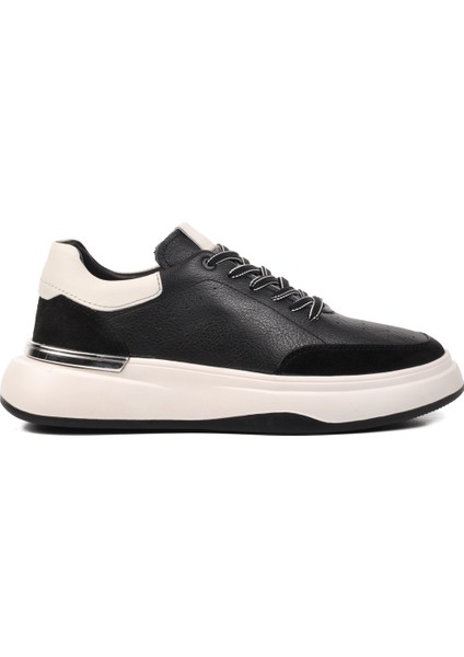 Ayakmod Siyah-Beyaz Erkek Sneaker