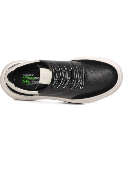 Ayakmod Siyah-Beyaz Erkek Sneaker
