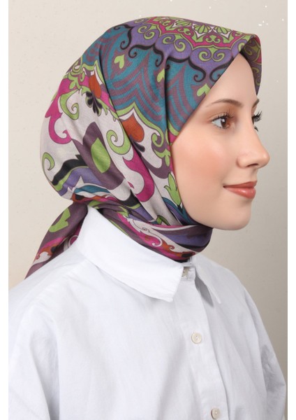 Lux Soft Pamuklu Eşarp 4040-107