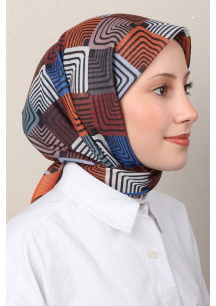 Lux Soft Pamuklu Eşarp 4040-151