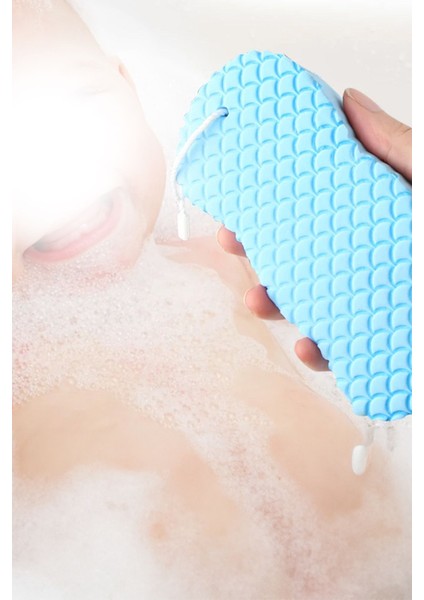 Yumuşak Kullanımlı Peeling Duş Lifi Bebek ve Çocuklar Için Kullanılabilir Peeling Duş Banyo Lifi