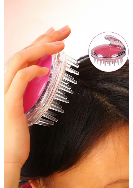 Yumuşak Fırça Slikon Yumuşak Duş Saç Yıkama Fırçası Tutamaçlı fiyatları