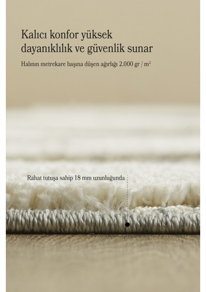 Oturma Odası Halısı, High-Low Efektli, Gri Boho Halı, Kolay Bakım fırsatları
