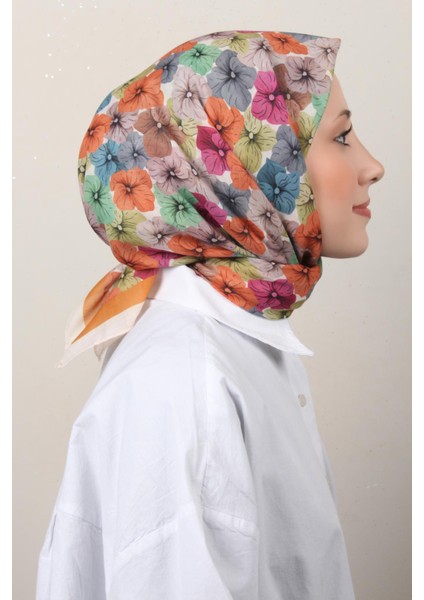 Lux Soft Pamuklu Eşarp 4040-68