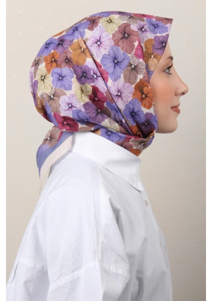 Lux Soft Pamuklu Eşarp 4040-61