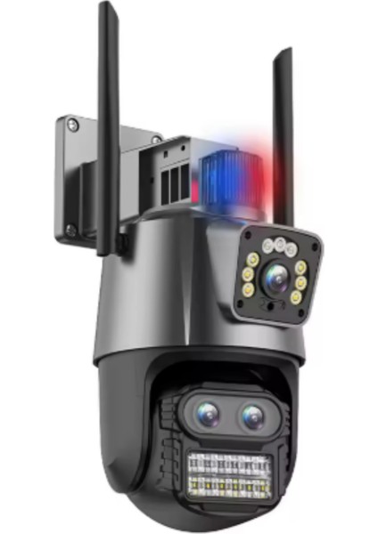 CMR45 Üç Lens Wifi Ip Kamera 4K Hd Ptz Kamera Otomatik İzleme Güvenlik Güvenlik Kamerası