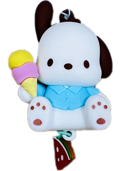 Sanrio Lisanslı Yaz Serisi Araba Süsü - Pochacco