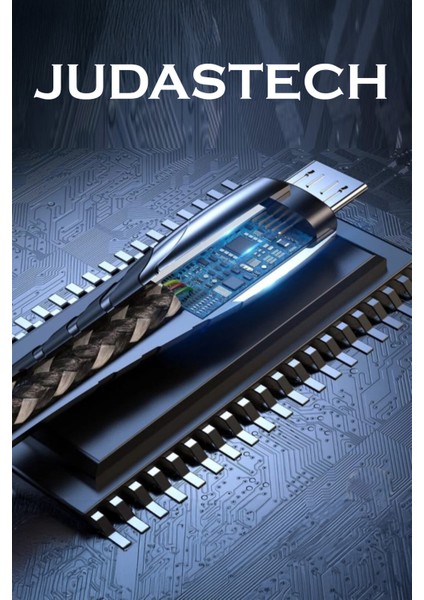 J1 Micro Usb 5A/100W Şarj ve Data Kablosu -2mt