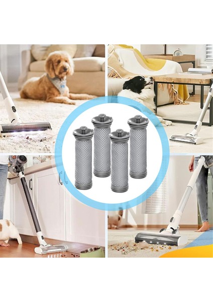 A10/A11, Pure One S11/S12, PWRHERO11 Için Yedek Filtre Kiti - 4 Ön Filtre ve 2 Hepa Filtresi Içerir (Yurt Dışından)