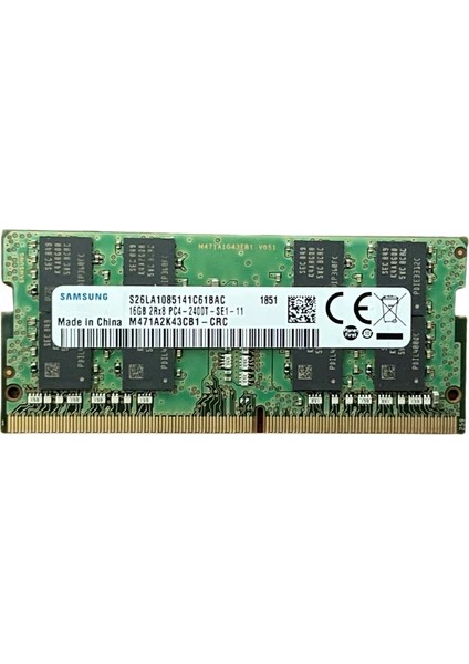 8gb Ddr4 2400MHZ CL17 Notebook Ram M471A1K43BB1-CRC (1.2V)