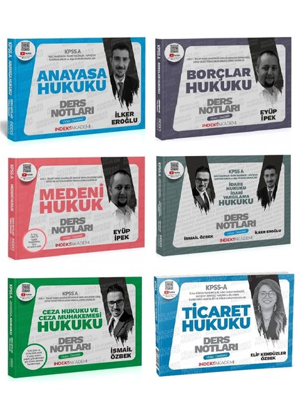 2025 Kpss A Grubu Hukuk Video Ders Notl6 Lı Set