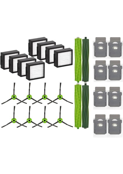 28 Adet J7/ J7+/ Comboj9+/ 10 Max Robot Yedek Parça Temizleyici (Yurt Dışından)