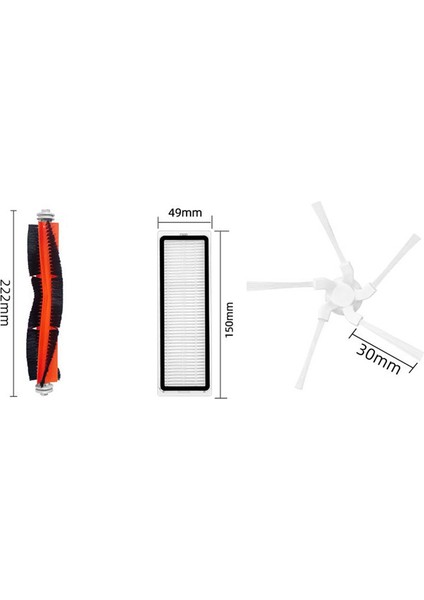 W10 / Pro Vakum Aksesuarları Için Yedek Parça (Yurt Dışından)