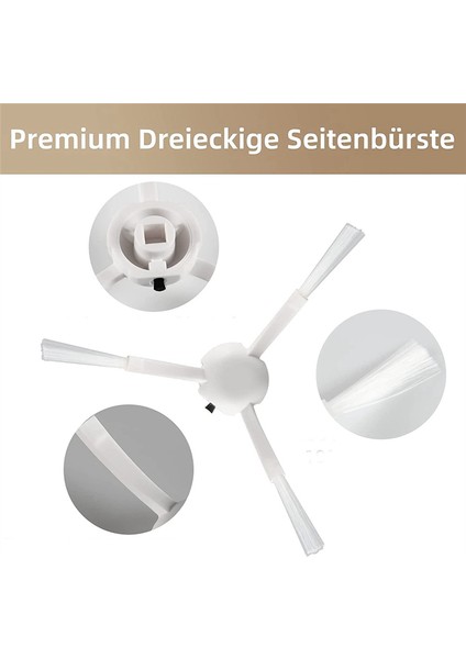 D10S / Pro Plus L10S L10 Ultra Elektrikli Süpürge Robotu Için 12 Parça Aksesuar Seti (Yurt Dışından)