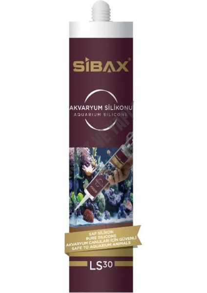 Akvaryum Silikonu Seffaf 280ML LS30
